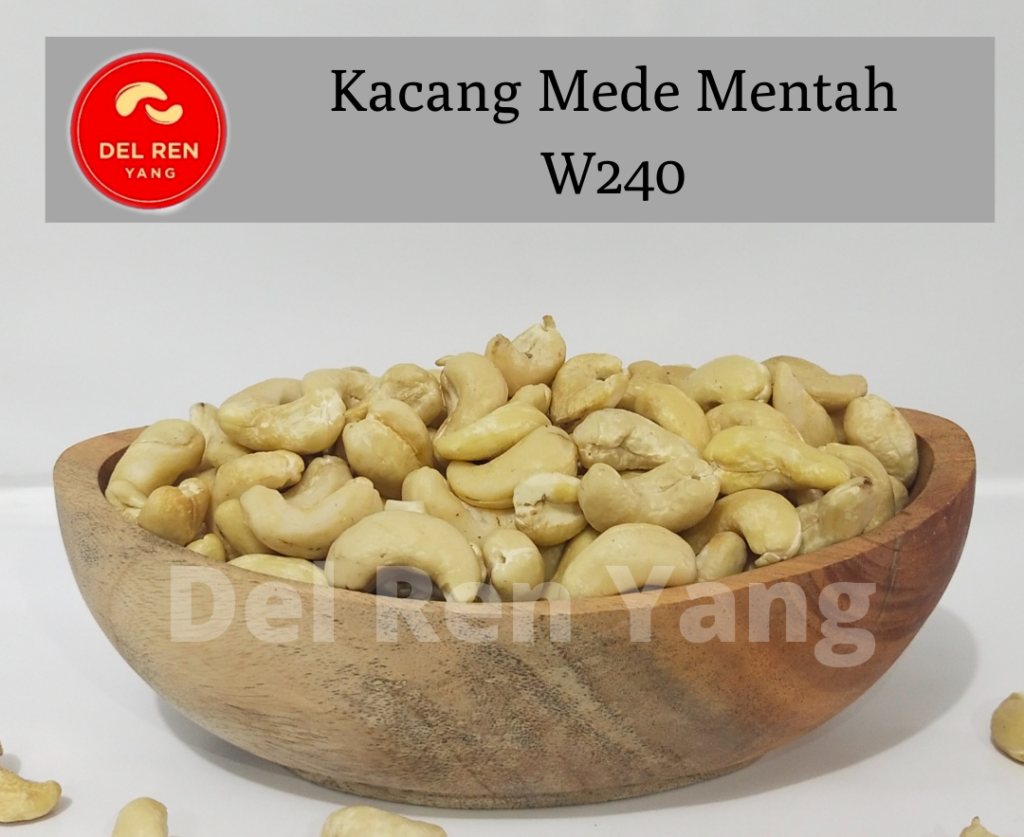 W240 Grade Premium Kacang Mete Utuh Jumbo