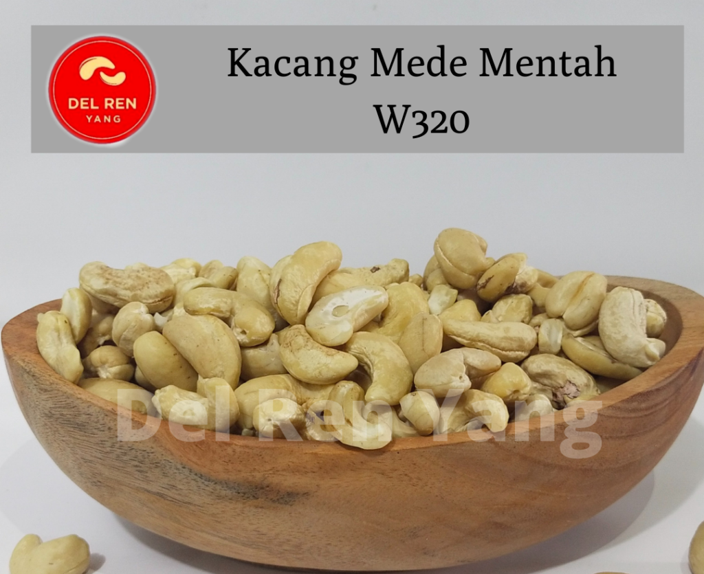 W320 Grade Premium Kacang Mete Utuh Super