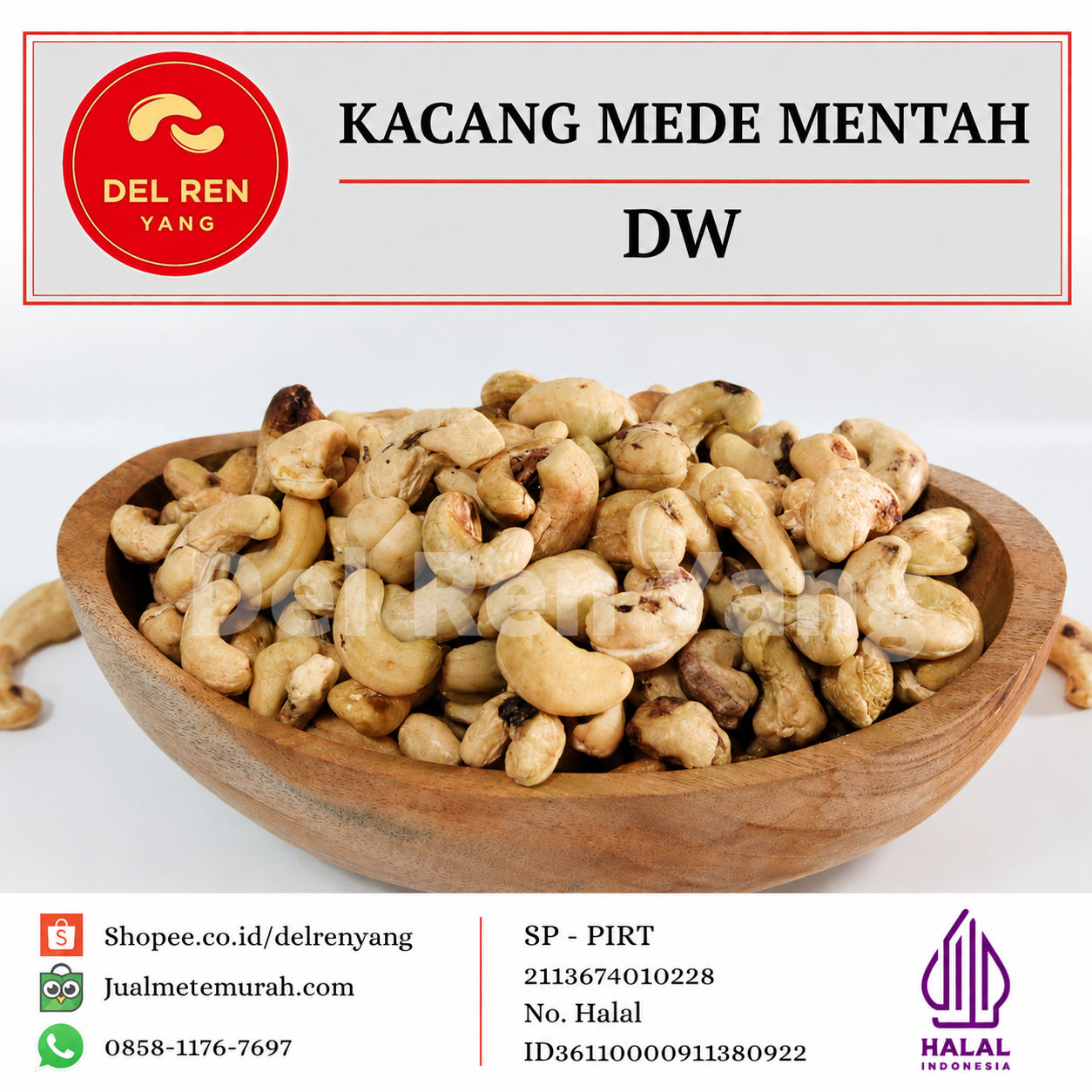 DW (Grade 2) – Kacang Mete Utuh