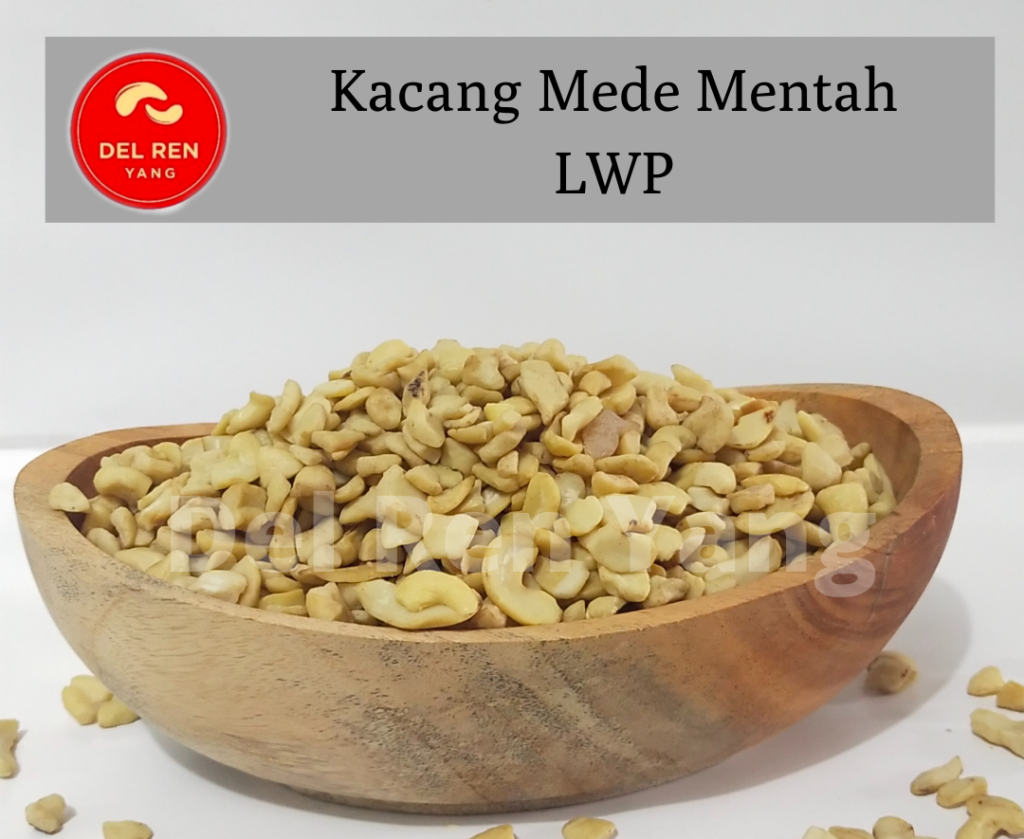LWP (Large White Pieces) – Kacang Mete Pecahan Besar 4/8 Grade Premium