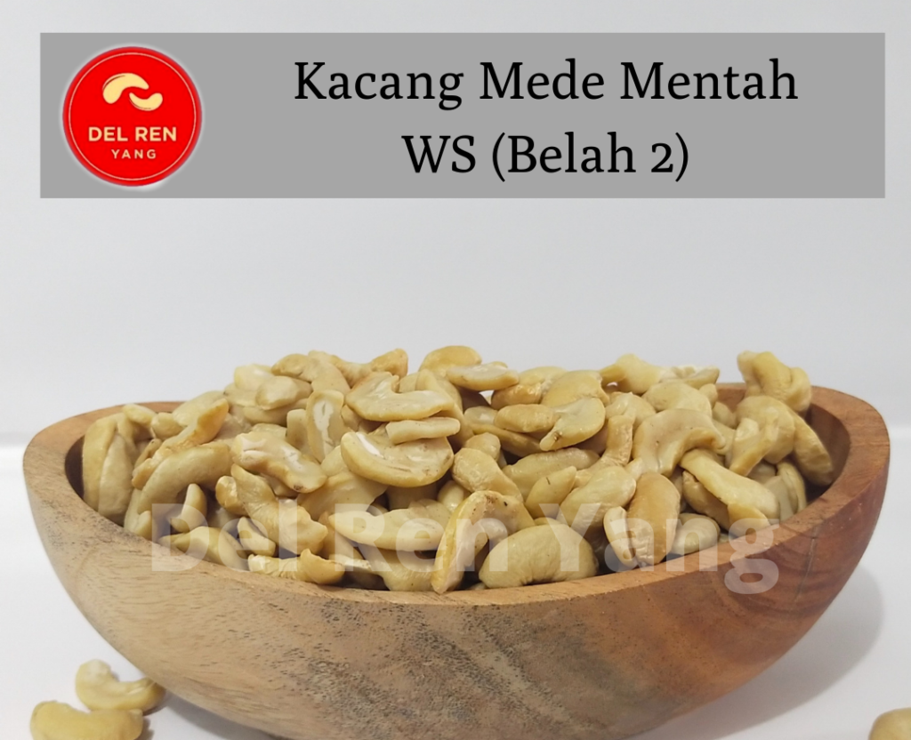 WS (White Split) – Kacang Mete Grade Premium Belah Dua