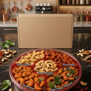 Toples 5 Rasa Kacang Mete Jumbo Premium