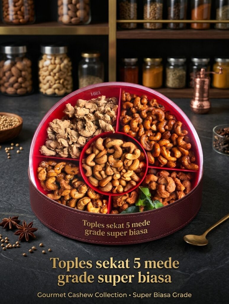 Toples 5 Rasa Kacang Mete Super Biasa