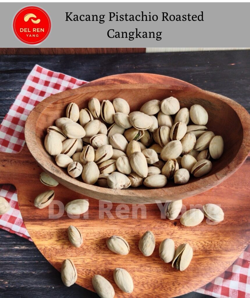 KACANG PISTACHIO ROASTED CANGKANG ASIN - DEL REN YANG
